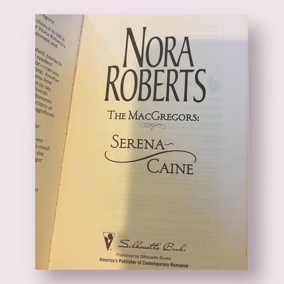 Nora Roberts 3 Paperbacks - The MacGregors Series & The MacGregor Brides - Picture 4 of 7